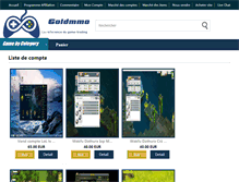 Tablet Screenshot of goldmmo.com